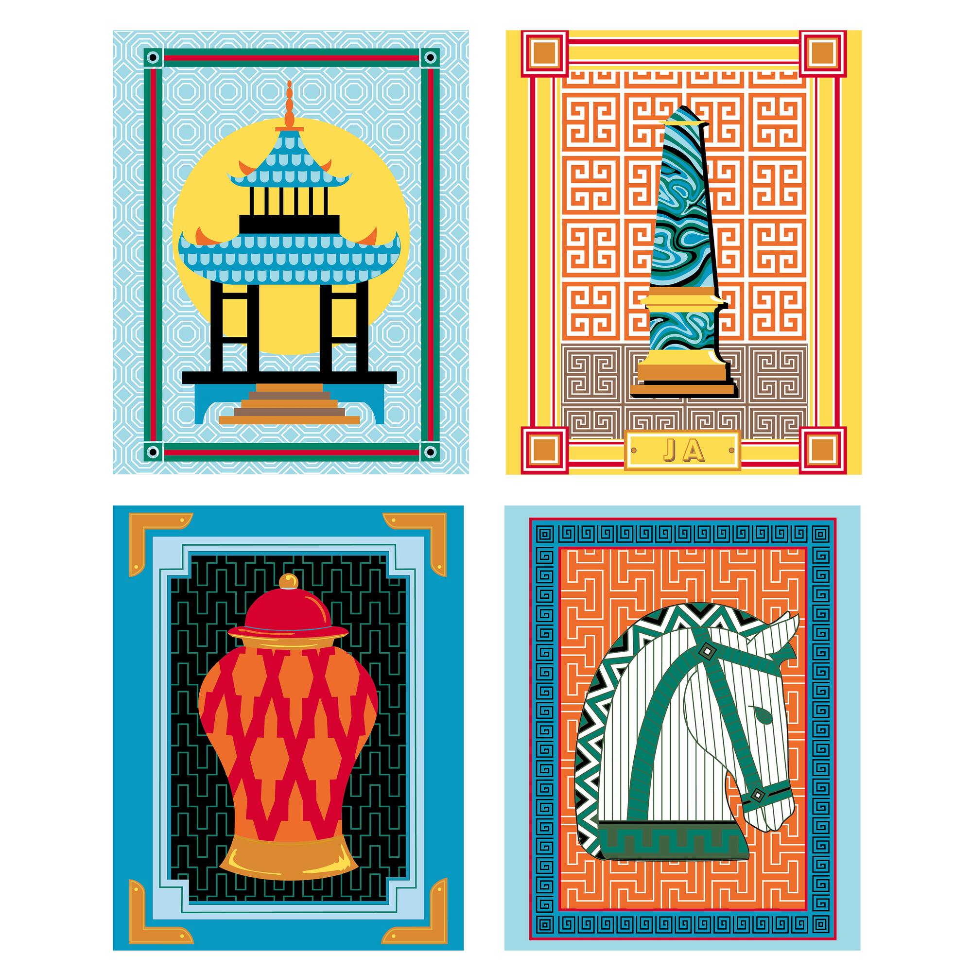 Jonathan Adler x Michaels Icons Paint Marker-By-Number Kit